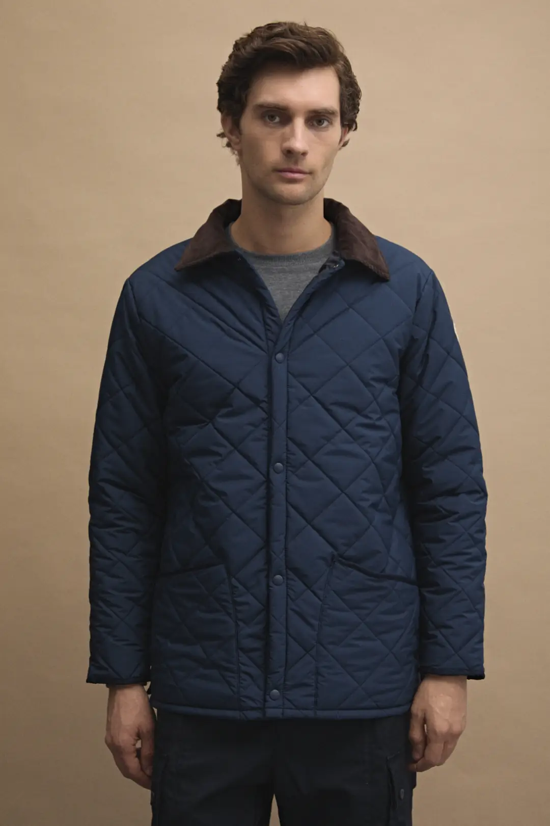 Kapitone Basic Mont - Lacivert